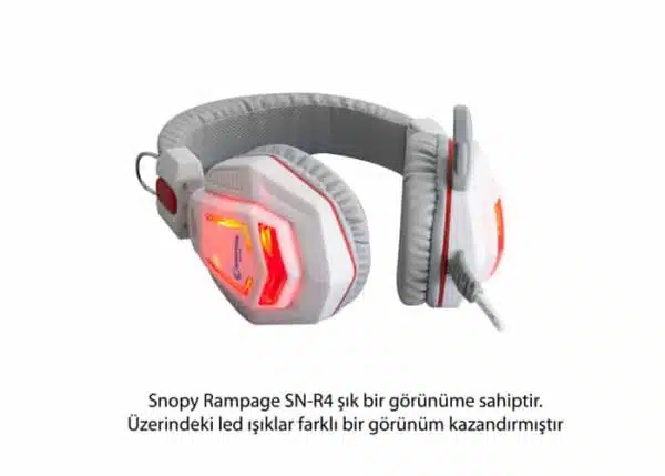 אוזנית גיימינג Rampage SN-R4 White