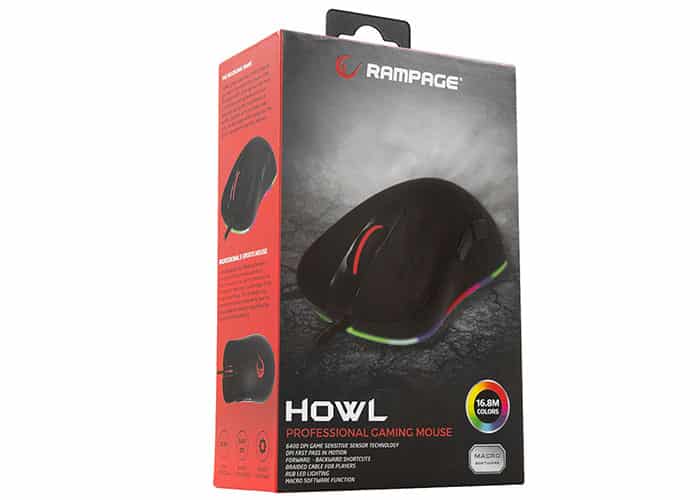 עכבר גיימינג Rampage SMX-R50 HOWL 3 עכבר גיימינג Rampage SMX-R50 HOWL
