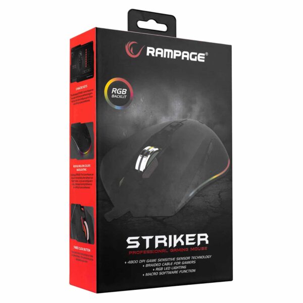 עכבר גיימינג Rampage SMX-R75 STRIKER