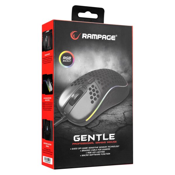 עכבר גיימינג Rampage SMX-R85 GENTLE
