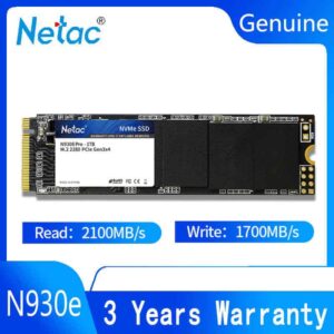 כונן קשיח Netac N930E Pro NVMe M.2 256GB
