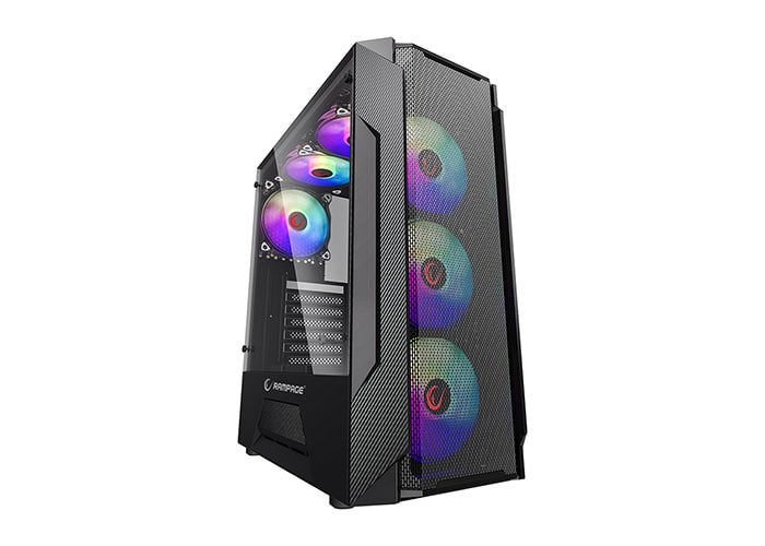 מארז מחשב גיימינג זכוכית Rampage FUSION 1 מארז מחשב גיימינג זכוכית Rampage FUSION