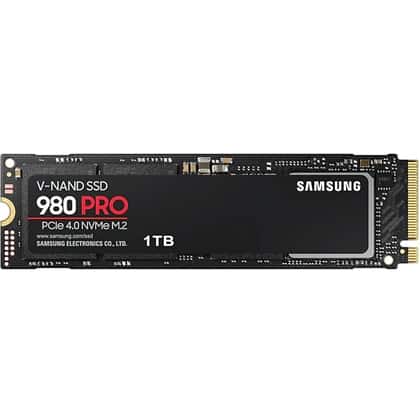 כונן קשיח SAMSUNG SSD 1TB M.2 PCIe 4.0x4 NVMe 980 PRO 1 כונן קשיחכונן קשיח SAMSUNG SSD 1TB M.2 PCIe 4.0x4 NVMe 980 PRO