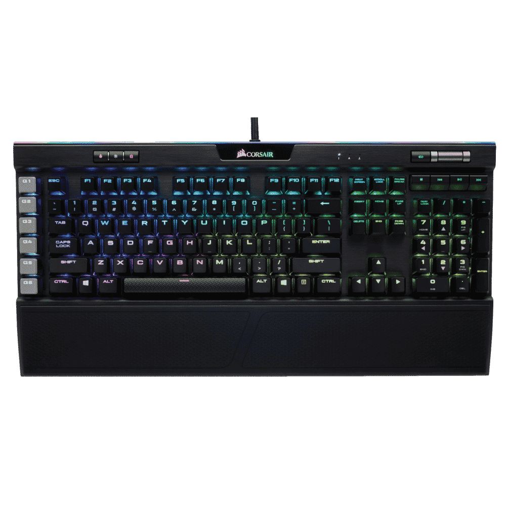 מקלדת גיימינג מכנית K95 RGB PLATINUM— CHERRY® MX Speed — Black (KR2) 1 מקלדת גיימינג מכנית K95 RGB PLATINUM— CHERRY® MX Speed — Black (KR2)