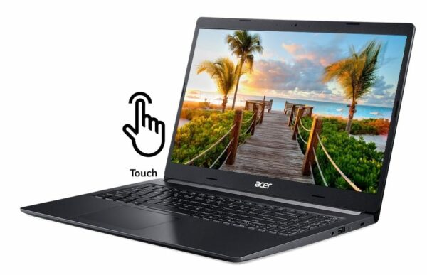 Acer Aspire 5 A515-55T-5887 Core™️ i5-1035G1 1.0GHz 512GB SSD 8GB 15.6″ (1366×768) TOUCHSCREEN BT WIN10 Webcam CHARCOAL BLACK Backlit Keyboard