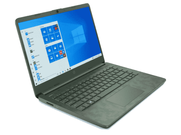 מחשב נייד HP 14-DQ2088 Core™ i5-1135G7 2.4GHz 256GB SSD 8GB 14″ (1366×768) WIN10 ASPEN GREEN CAMO