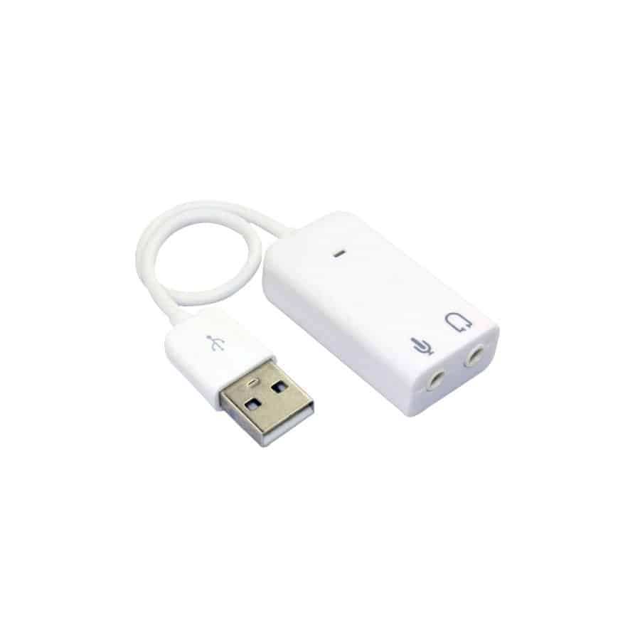 כרטיס קול USB SOUND CARD 7.1 CHANNEL 1 כרטיס קול USB SOUND CARD 7.1 CHANNEL