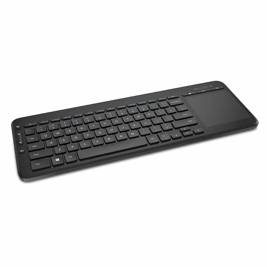 מקלדת אלחוטית תואמת טלוויזיה Microsoft All-in-One Media Keyboard 1 מקלדת אלחוטית תואמת טלוויזיה Microsoft All-in-One Media Keyboard