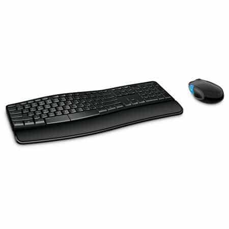 סט מקלדת ועכבר Microsoft Sculpt Comfort Desktop 1 סט מקלדת ועכבר Microsoft Sculpt Comfort Desktop
