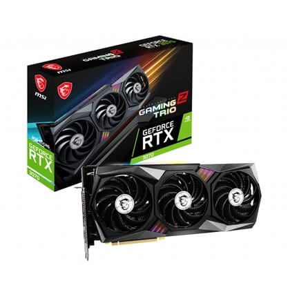 כרטיס מסך MSI NVIDIA RTX 3070 GAMING Z TRIO 1 כרטיס מסך MSI NVIDIA RTX 3070 GAMING Z TRIO