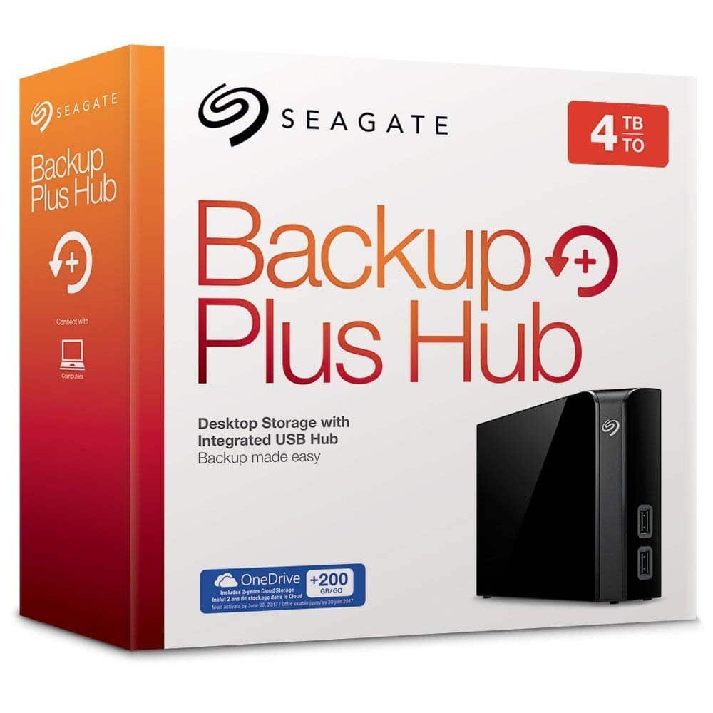 דיסק חיצוני SEAGATE Backup Plus Hub STEL4000200 4TB 3.5 2 דיסק חיצוני SEAGATE Backup Plus Hub STEL4000200 4TB 3.5 – תמונה 2