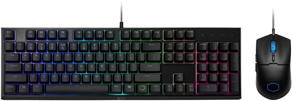סט גיימינג חוטי Cooler Master MS110 RGB HEB+ENG 2 סט גיימינג חוטי Cooler Master MS110 RGB HEB+ENG – תמונה 2