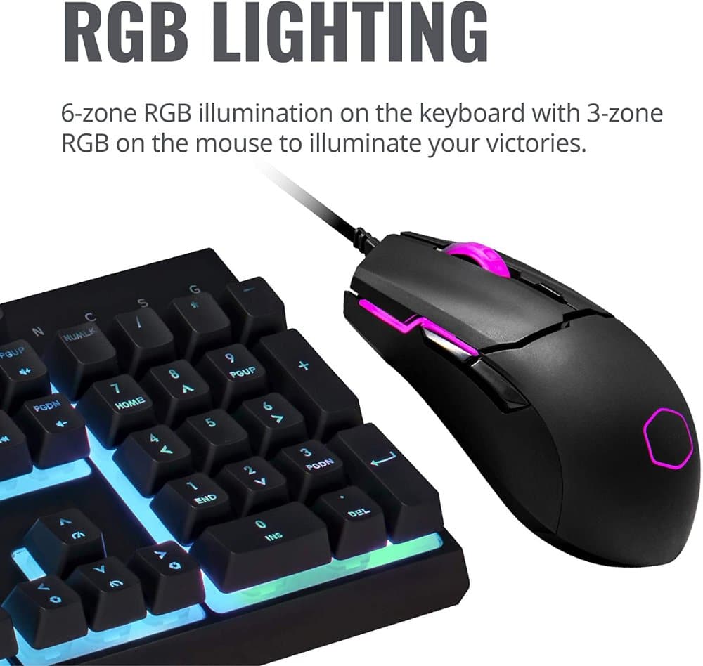 סט גיימינג חוטי Cooler Master MS110 RGB HEB+ENG 5 סט גיימינג חוטי Cooler Master MS110 RGB HEB+ENG – תמונה 5