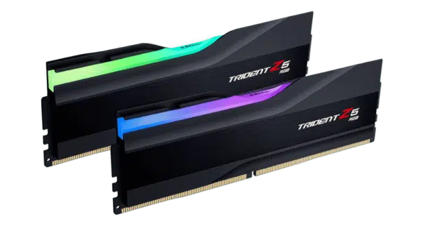 trident z F5 kit Black 23 ז. לנייח G.SKILL DDR5 TRIDENT Z5 RGB 32GB 16X2 6000MHZ C40 XMP3.0