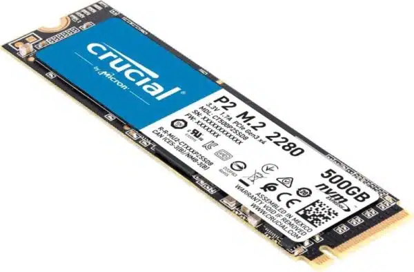 דיסק crucial ct500p2ssd8 ssd 500gb p2 m2 nvme pcie דיסק Crucial CT500P2SSD8 SSD 500GB P2 M2 NVMe PCIe