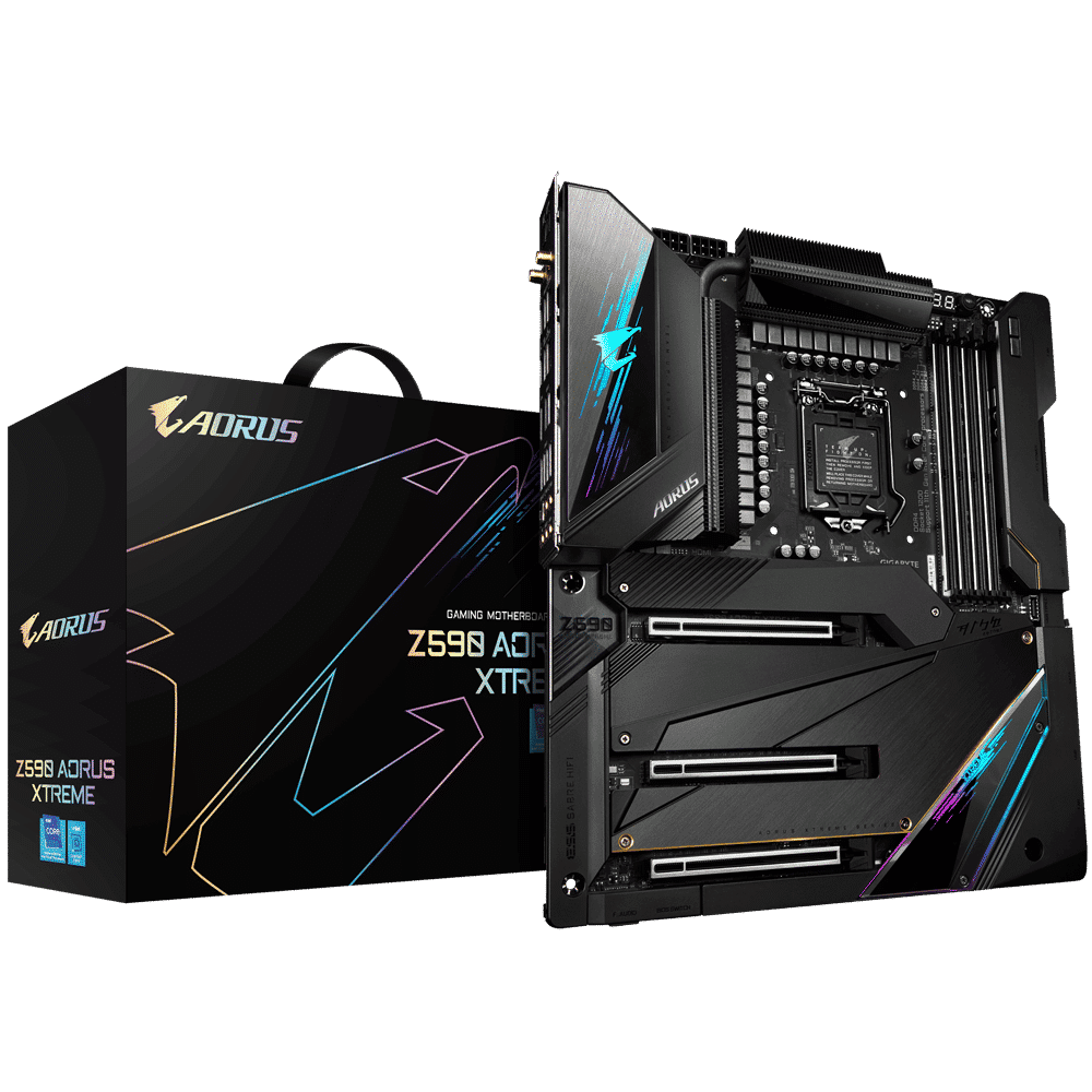 לוח דור 10/11 Gigabyte Z590 AORUS XTREME LGA1200 10GB LAN WIFI6 1 לוח דור 10/11 Gigabyte Z590 AORUS XTREME LGA1200 10GB LAN WIFI6