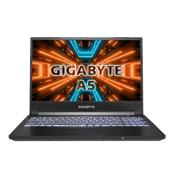 מחשב נייד גיימינג גרפיקה gigabyte a5 amd r5 5600h 16gb 512nvme rtx3060 6gb 156 dos מחשב נייד גיימינג/גרפיקה GIGABYTE A5 AMD R5 5600H 16GB 512NVME RTX3060 6GB 15.6 DOS