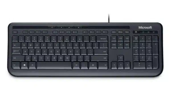 מקלדת microsoft wired keyboard 600 מקלדת Microsoft Wired Keyboard 600