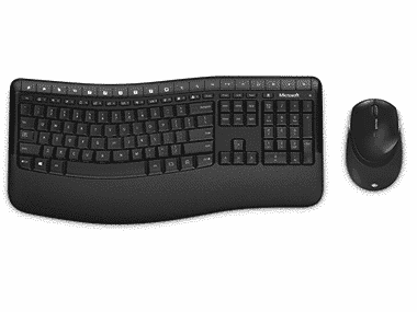 סט מקלדת ועכבר אל חוטי Wireless Comfort Desktop 5050 1 סט מקלדת ועכבר אל חוטי Wireless Comfort Desktop 5050