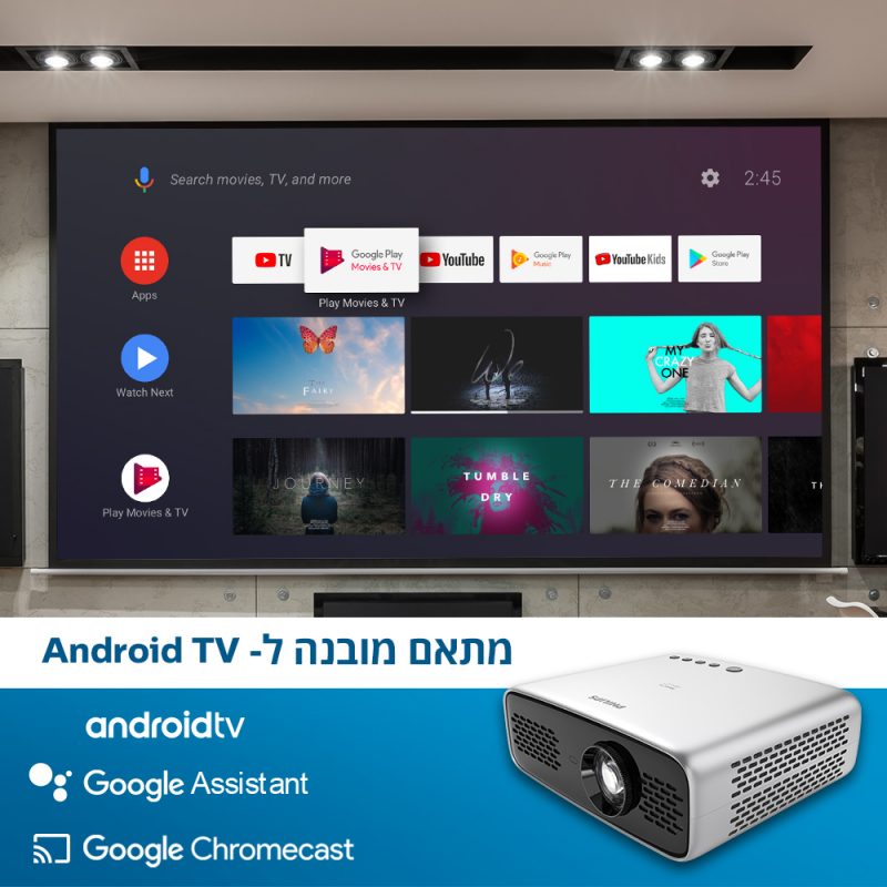 מקרן ביתי Full-HD עם Android TV דגם NPX643 עודפים / תצוגה - NeoPix Ultra2-TV-1 13 מקרן ביתי Full-HD עם Android TV דגם NPX643 עודפים / תצוגה - NeoPix Ultra2-TV-1 – תמונה 13