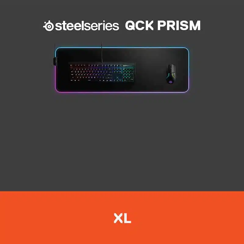 משטח מואר גדול ואיכותי לעכבר - QcK Prism Cloth XL 3 משטח מואר גדול ואיכותי לעכבר - QcK Prism Cloth XL – תמונה 3