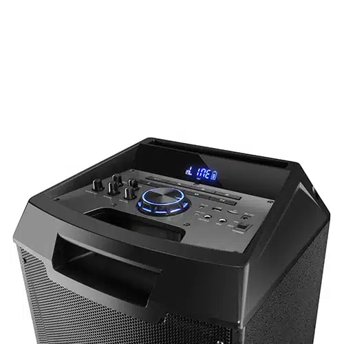 בידורית קריוקי 2x12″ עם Bluetooth ו–2 מיקרופונים אלחוטיים - SmartBox-122 3 בידורית קריוקי 2x12″ עם Bluetooth ו–2 מיקרופונים אלחוטיים - SmartBox-122 – תמונה 3