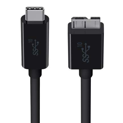 כבל 3.1 USB-C to Micro-B באורך 1 מ' - F2CU031bt 1 כבל 3.1 USB-C to Micro-B באורך 1 מ' - F2CU031bt
