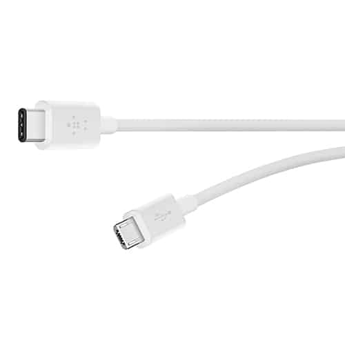 כבל USB-C 2.0 ל- Micro USB 3A - F2CU033bt 1 כבל USB-C 2.0 ל- Micro USB 3A - F2CU033bt