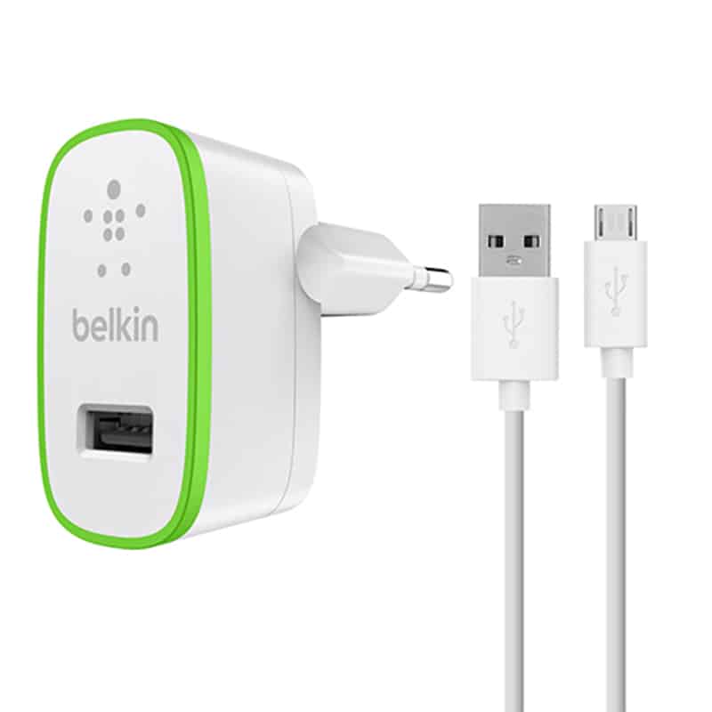 מטען קיר עם חיבור USB למיקרו USB - F8M667 1 מטען קיר עם חיבור USB למיקרו USB - F8M667
