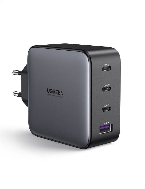 מטען קיר עם טעינה מהירה 3 יציאות USB-C ויציאת 100W USB-A - CD224-70774-1 1 מטען קיר עם טעינה מהירה 3 יציאות USB-C ויציאת 100W USB-A - CD224-70774-1