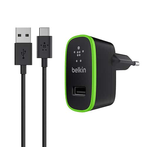 מטען קיר עם כבל ניתק USB-C - F7U001 1 מטען קיר עם כבל ניתק USB-C - F7U001