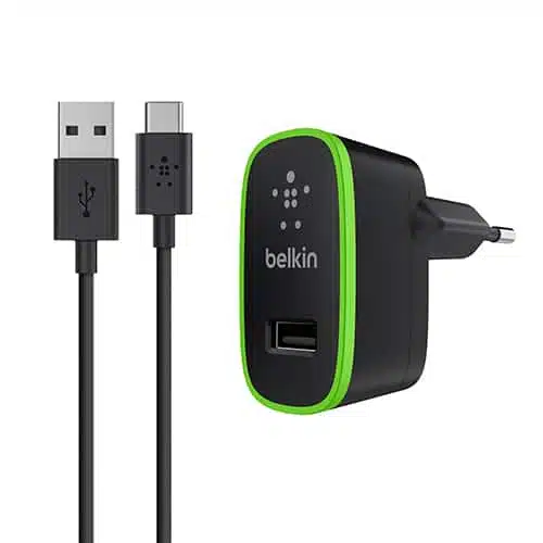 מטען קיר עם כבל ניתק USB-C - F7U001 1 מטען קיר עם כבל ניתק USB-C - F7U001