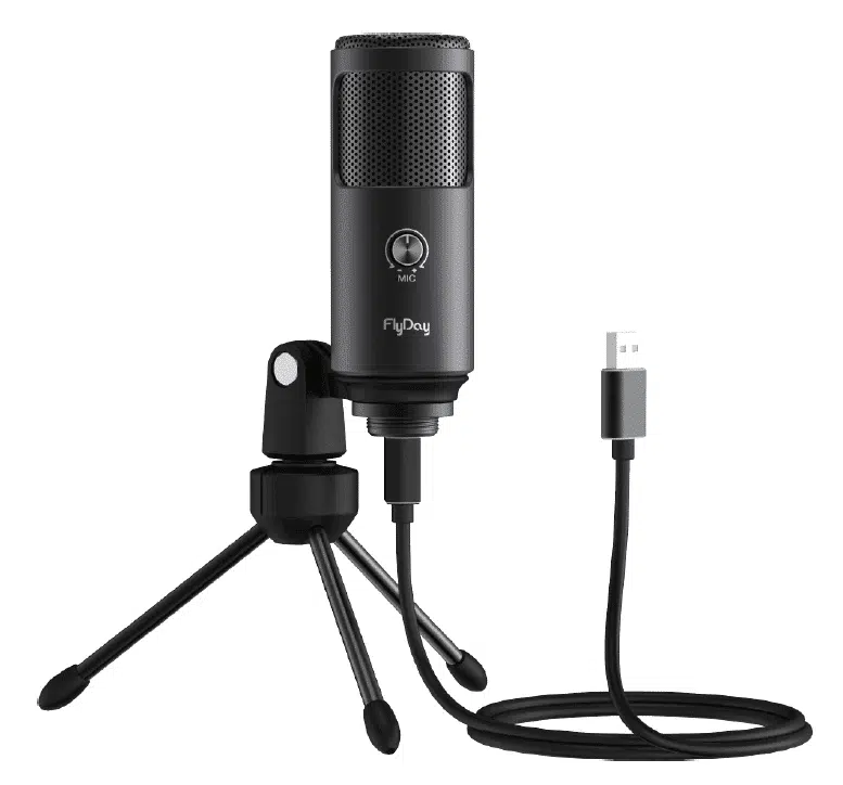 מיקרופון USB שולחני איכותי - F-3 1 מיקרופון USB שולחני איכותי - F-3