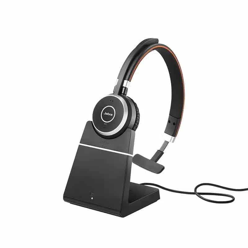 מערכת ראש מקצועית אלחוטית ל-VOIP דגם UC Mono עם מעמד טעינה - Evolve 65 & charging stand UC Mon 1 מערכת ראש מקצועית אלחוטית ל-VOIP דגם UC Mono עם מעמד טעינה - Evolve 65 & charging stand UC Mon