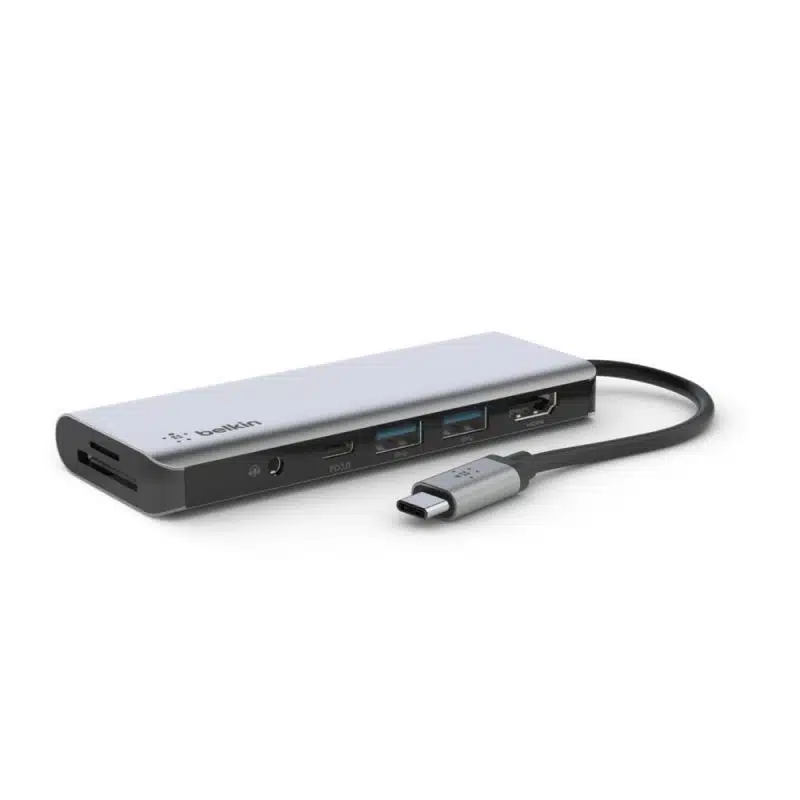 מתאם USB-C 7-in-1 Multiport Hub - AVC009btSGY 3 מתאם USB-C 7-in-1 Multiport Hub