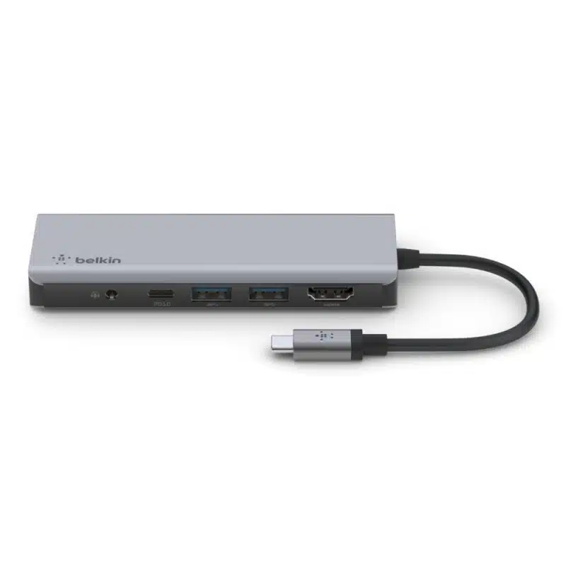 מתאם USB-C 7-in-1 Multiport Hub - AVC009btSGY 7 מתאם USB-C 7-in-1 Multiport Hub