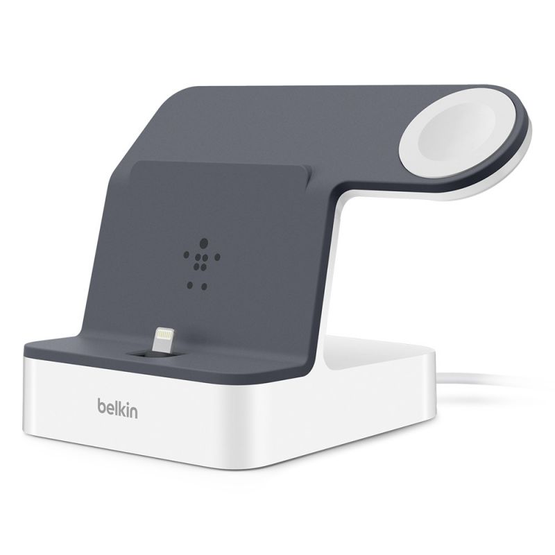 עמדת טעינה לאייפון ול- Apple Watch דגם PowerHouse - F8J237vf 1 עמדת טעינה לאייפון ול- Apple Watch דגם PowerHouse - F8J237vf