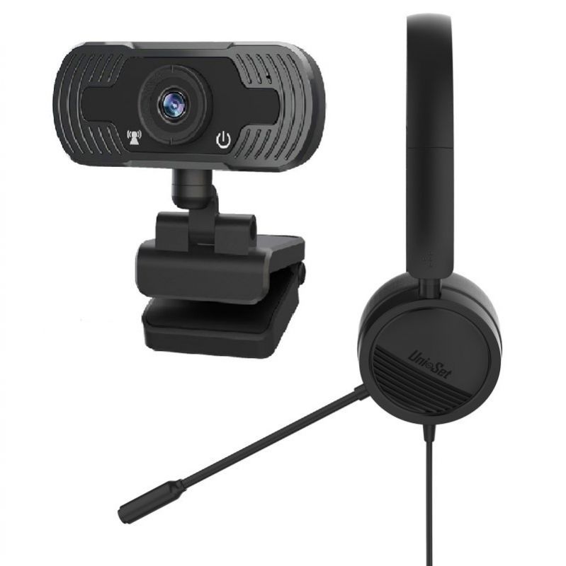 ערכת הזום המושלמת: מצלמה 1080P ואוזניה עם מיקרופון למחשב - Bandel4 1 ערכת הזום המושלמת: מצלמה 1080P ואוזניה עם מיקרופון למחשב - Bandel4