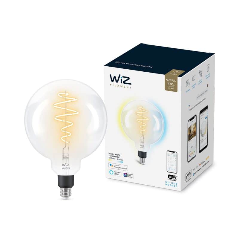 נורת פחם LED חכמה 6.5W בגודל G200 - 40W G200 3 נורת פחם LED חכמה 6.5W בגודל G200 - 40W G200 – תמונה 3