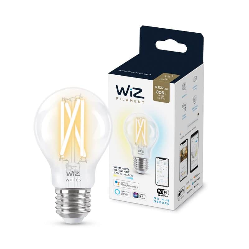 נורת LED שקופה חכמה 7W בגודל A60 - 60W A60 E27 CL 1PF 2 נורת LED שקופה חכמה 7W בגודל A60 - 60W A60 E27 CL 1PF – תמונה 2