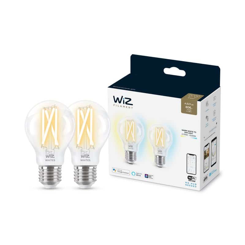 זוג נורות LED שקופות חכמות 7W בגודל A60 - 60W A60 E27 CL 2PF 2 זוג נורות LED שקופות חכמות 7W בגודל A60 - 60W A60 E27 CL 2PF – תמונה 2