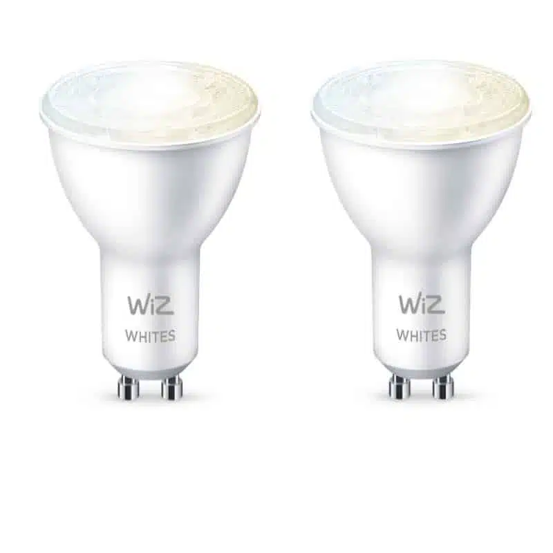 זוג נורות ספוט דקרויקה LED חכמה - 50W GU10 927-65 TW 2PF 1 זוג נורות ספוט דקרויקה LED חכמה - 50W GU10 927-65 TW 2PF
