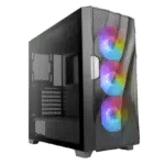 מארז antec df700 tempered glass rgb mid tower black case מחשב גיימינג R7 5800X, RTX 3070, 16GB, NVMe 500GB