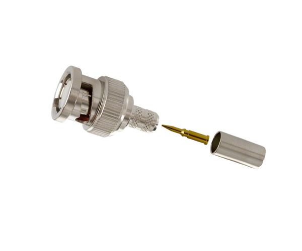 מחבר בלחיצה RG59 Connector BNC 19081 1 מחבר בלחיצה RG59 Connector BNC 19081