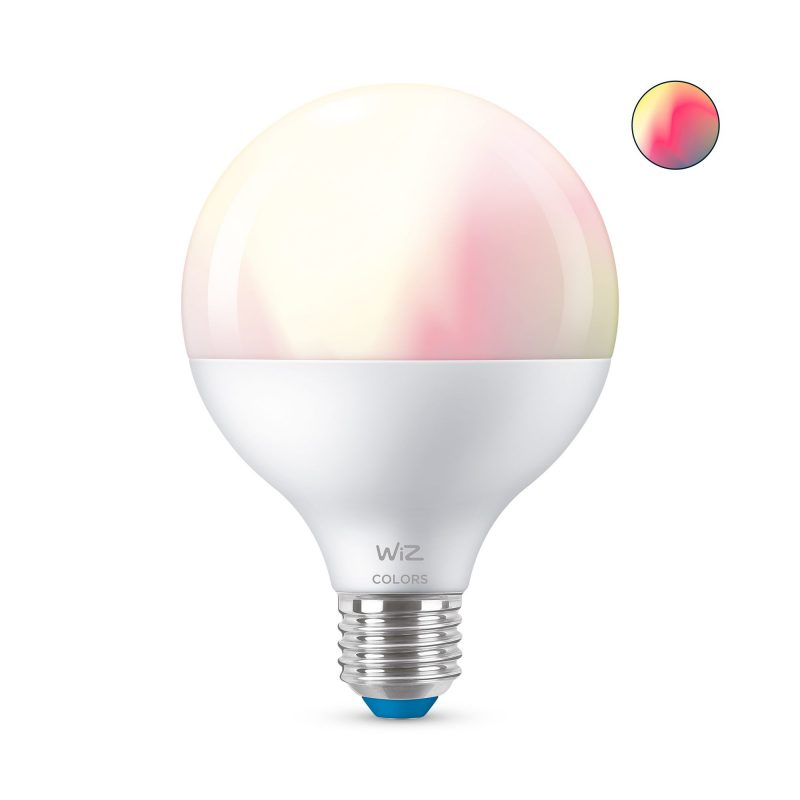 נורת LED צבעונית חכמה 11W בגודל G95 - 75W G95 E27 922-65 1 נורת LED צבעונית חכמה 11W בגודל G95 - 75W G95 E27 922-65