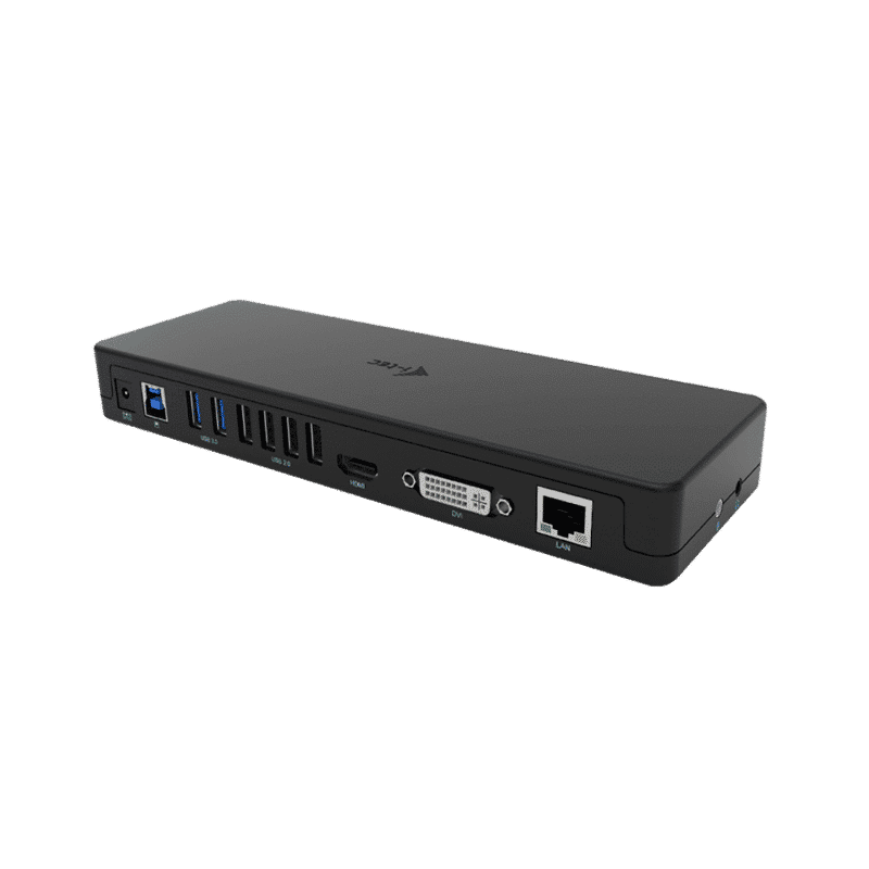 תחנת עגינה לתצוגה כפולה HDMI DVI + VGA בחיבור USB 3.0 / USB 1 תחנת עגינה לתצוגה כפולה HDMI DVI + VGA בחיבור USB 3.0 / USB