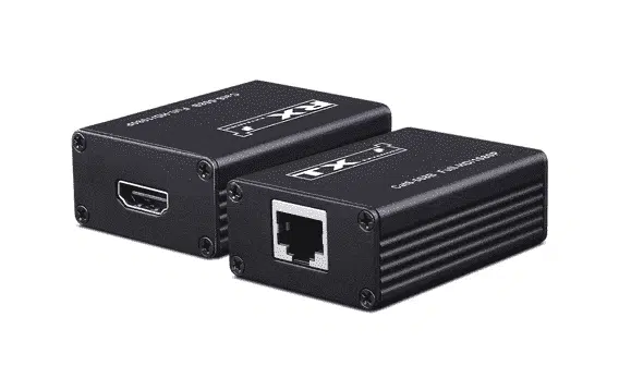 מאריך HDMI על גבי כבל רשת 1080P עד 20 מטר ע"ג CAT6 2 מאריך HDMI על גבי כבל רשת 1080P עד 20 מטר ע"ג CAT6 – תמונה 2