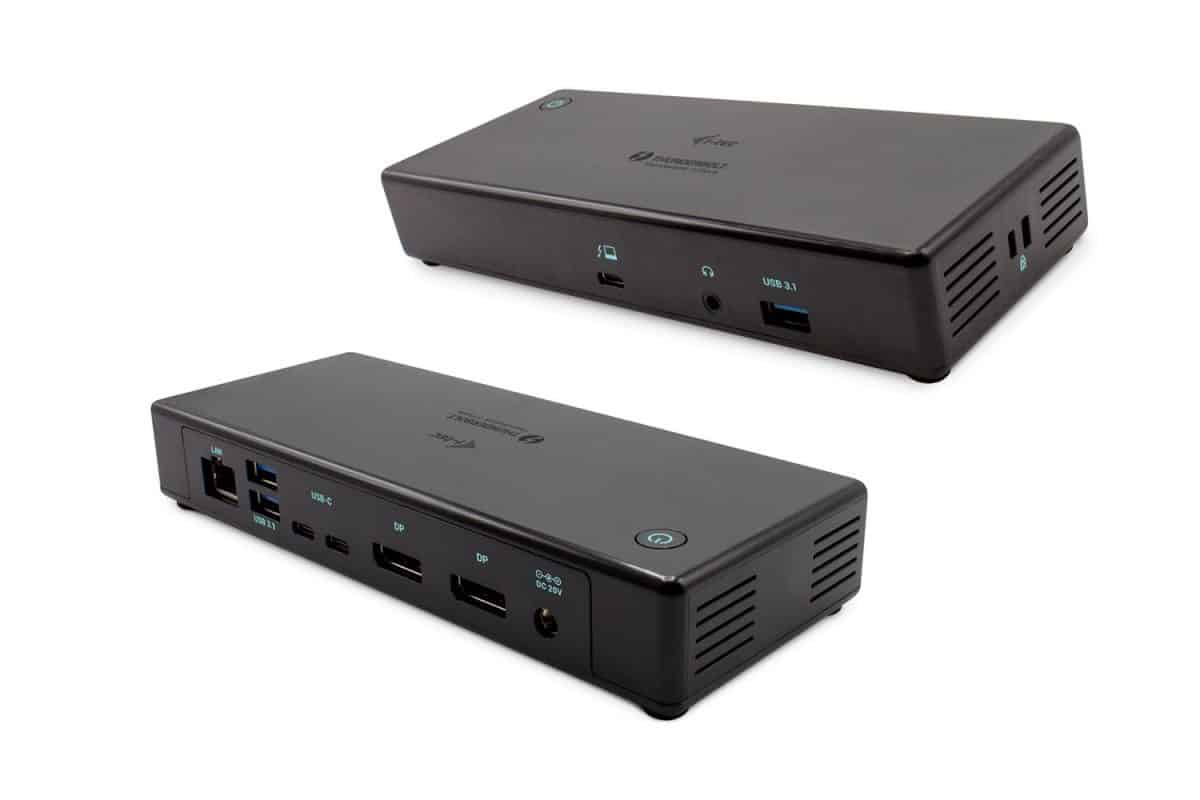 תחנת עגינה DisplayPort 4K בחיבור Thunderbolt3/USB-C 2 תחנת עגינה DisplayPort 4K בחיבור Thunderbolt3/USB-C