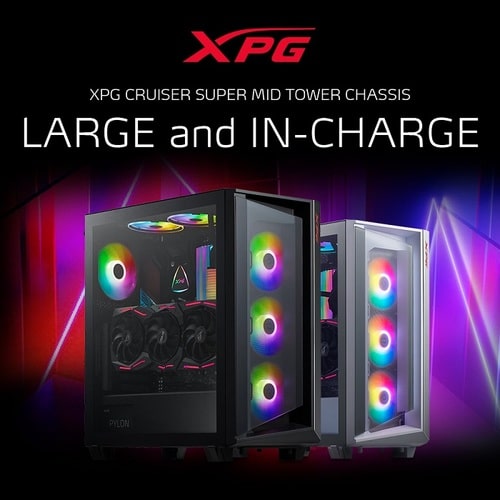 מארז מחשב מארז XPG CRUISER SUPER MID-TOWER Chassis BLACK 3 מארז מחשב מארז XPG CRUISER SUPER MID-TOWER Chassis BLACK – תמונה 3