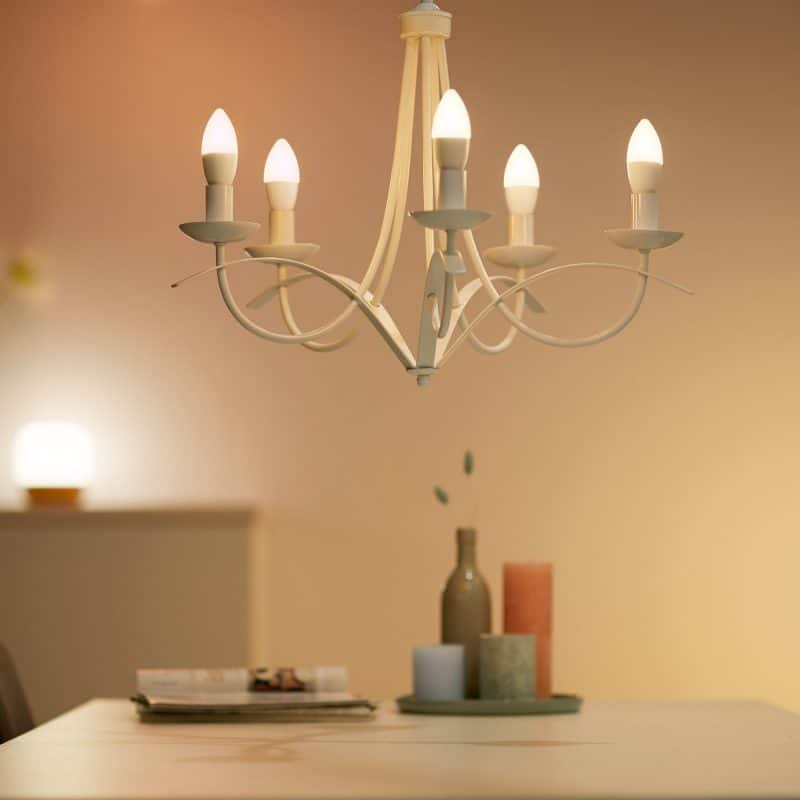נורת נר LED חכמה 5W בגודל C37 - smart bulb 5W C37 E14 TW 1P 3 נורת נר LED חכמה 5W בגודל C37 - smart bulb 5W C37 E14 TW 1P – תמונה 3